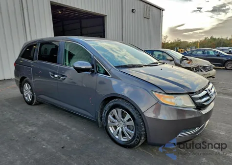 2014 Honda Odyssey Exl from USA, damaged, VIN 5FNRL5H63EB073019